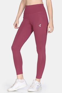 Zelocity Quick Dry Gym Leggings - Hawthorn Rose — thumbnail 3